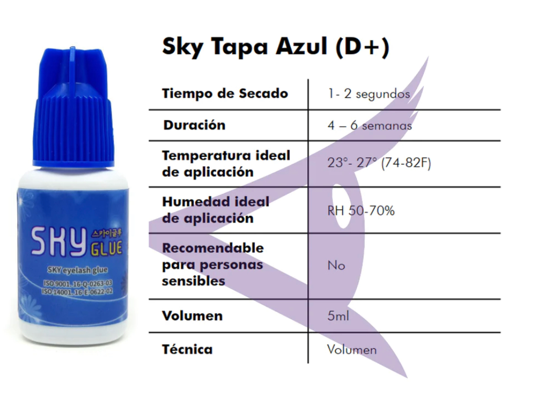 Sky glue Tapa azul (5ml)